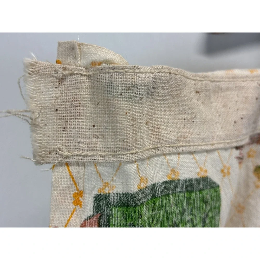 Vtg Curtain Panel 26